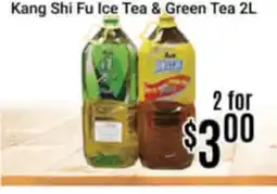 Nations Fresh Foods Kang Shi Fu Ice Tea & Green Tea offer