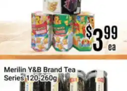 Nations Fresh Foods Merilin Y&B Brand Tea offer