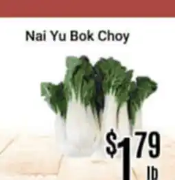 Nations Fresh Foods Nai Yu Bok Choy offer