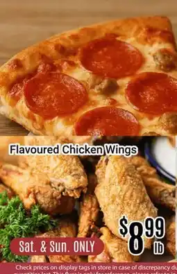 Nations Fresh Foods Flavoured Chicken Wings offer