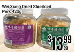 Nations Fresh Foods Wei Xiang Dried Shredded Pork offer
