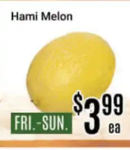 Nations Fresh Foods Hami Melon offer
