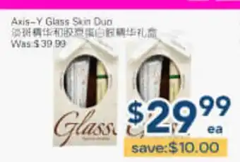Oceans Fresh Food Market Axis-Y Glass Skin Duo offer