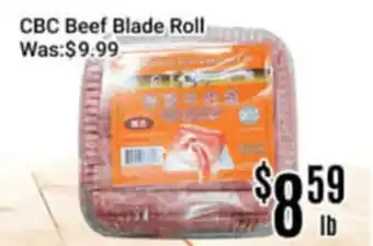 Nations Fresh Foods CBC Beef Blade Roll offer