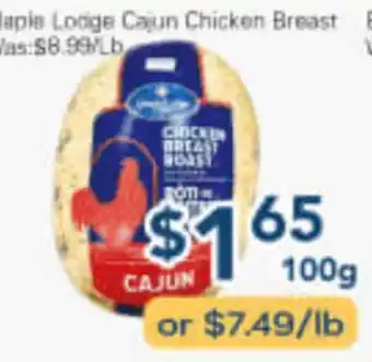 Oceans Fresh Food Market Maple Lodge Cajun Chicken Breast offer