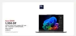Staples Lenovo Yoga 7i 14 Copilot+ PC Laptop - Intel Ultra 7 256V/512GB SSD/16GB RAM/Windows 11 Home offer