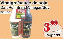 Marche C&T DatuPuti brand vinegars soy sauce offer
