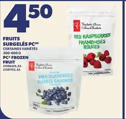 Provigo FRUITS SURGELÉS PC, 300-600 G | PC FROZEN FRUIT offer
