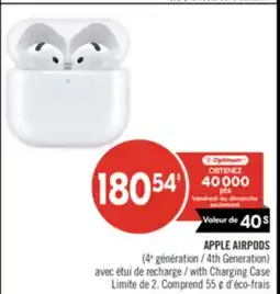Pharmaprix APPLE AIRPODS offer