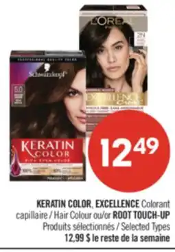 Pharmaprix KERATIN COLOR, EXCELLENCE Hair Colour or ROOT TOUCH-UP offer