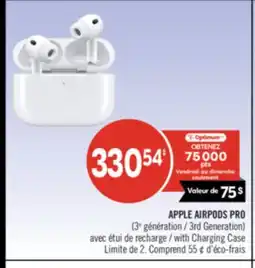 Pharmaprix APPLE AIRPODS PRO offer