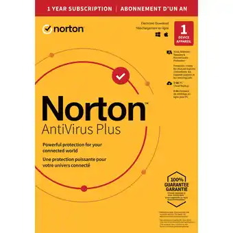 Best Buy Norton AntiVirus Plus (PC/Mac) - 1 Device - 1-Year Subscription w/Auto Renewal offer