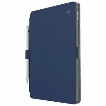 Best Buy Speck Balance Folio Case for iPad 10.2" - Arcadia Navy/Moody Grey offer