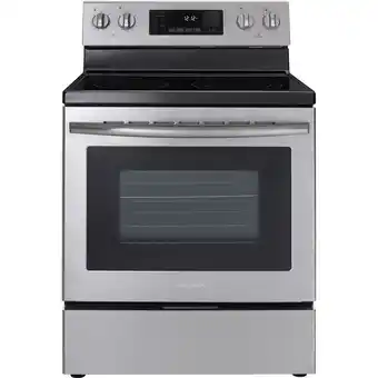Best Buy Insignia 30" 4.8 Cu.Ft. Freestanding Electric Convection Range w/Steam Cleaning (NS-RGFESS1-C) -Stainless offer