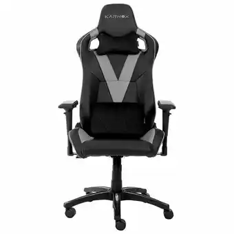 Best Buy Karnox Legend V Faux Leather Gaming Chair - Black/Grey offer