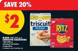No Frills Dare or christie crackers offer