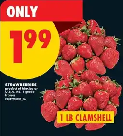 No Frills Strawberries offer