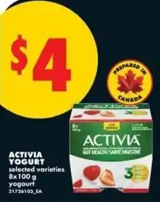 No Frills Activia yogurt offer