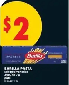 No Frills Barilla pasta offer