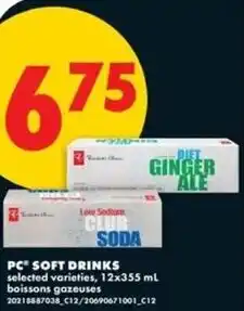 No Frills PC soft drinks offer