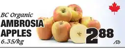 Claytons Heritage Market Ambrosia apples offer