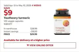 Costco Youtheory turmeric offer