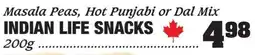 Claytons Heritage Market Masala peas, hot punjabi or dal mix indian life snacks offer