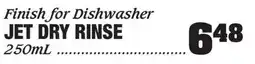 Claytons Heritage Market Finish for dishwasher jet dry rinse offer