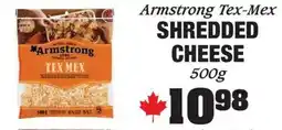 Claytons Heritage Market Armstrong tex-mex shredded cheese offer