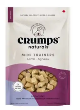 Petsmart Crumps' Mini Trainers dog treats offer