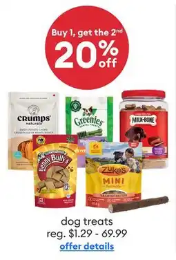 Petsmart dog treats offer