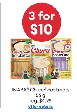 Petsmart INABA Churu cat treats offer