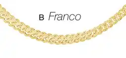 Charm Diamond 10K Yellow Gold 22 3.4mm Diamond Cut Franco Chain offer