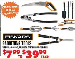 Len's Mill Stores FISKARS GARDENING TOOLS offer