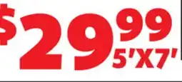 Len's Mill Stores 5'X7' INDOOR/OUTDOOR RUGS offer