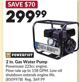 Princess Auto 2 in. Gas Water Pump offer