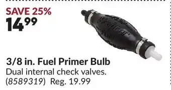 Princess Auto 3/8 in. Fuel Primer Bulb offer