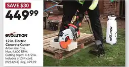 Princess Auto 12 in. Electric Concrete Cutter offer