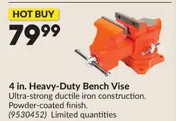 Princess Auto 4 in. Heavy-Duty Bench Vise offer