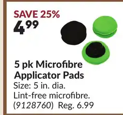 Princess Auto 5 pk Microfibre Applicator Pads offer