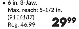 Princess Auto 6 in. 3-Jaw. Max. reach: 5-1/2 in. Gear Pullers offer