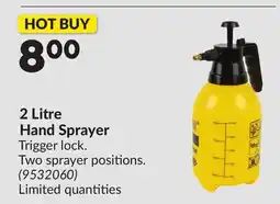 Princess Auto 2 Litre Hand Sprayer offer