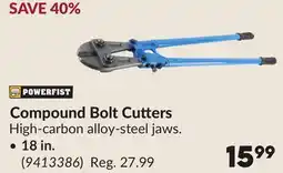 Princess Auto 18 in. Compound Bolt Cutters offer