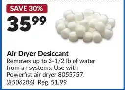 Princess Auto Air Dryer Desiccant offer