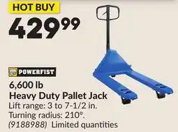 Princess Auto 6,600 lb Heavy Duty Pallet Jack offer