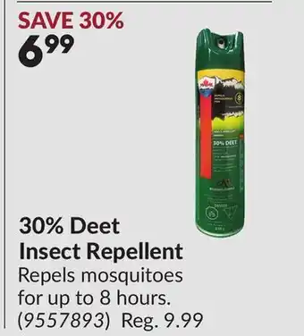 Princess Auto 30% Deet Insect Repellent offer