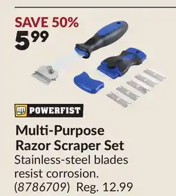 Princess Auto Multi-Purpose Razor Scraper Set offer