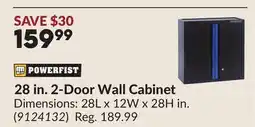 Princess Auto 28 in. 2-Door Wall Cabinet offer