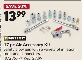 Princess Auto 17 pc Air Accessory Kit offer