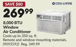 Princess Auto 8,000 BTU Window Air Conditioner offer